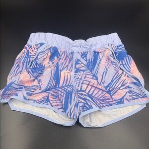 Ivivva Tropical Blue and Pink Girl’s Shorts